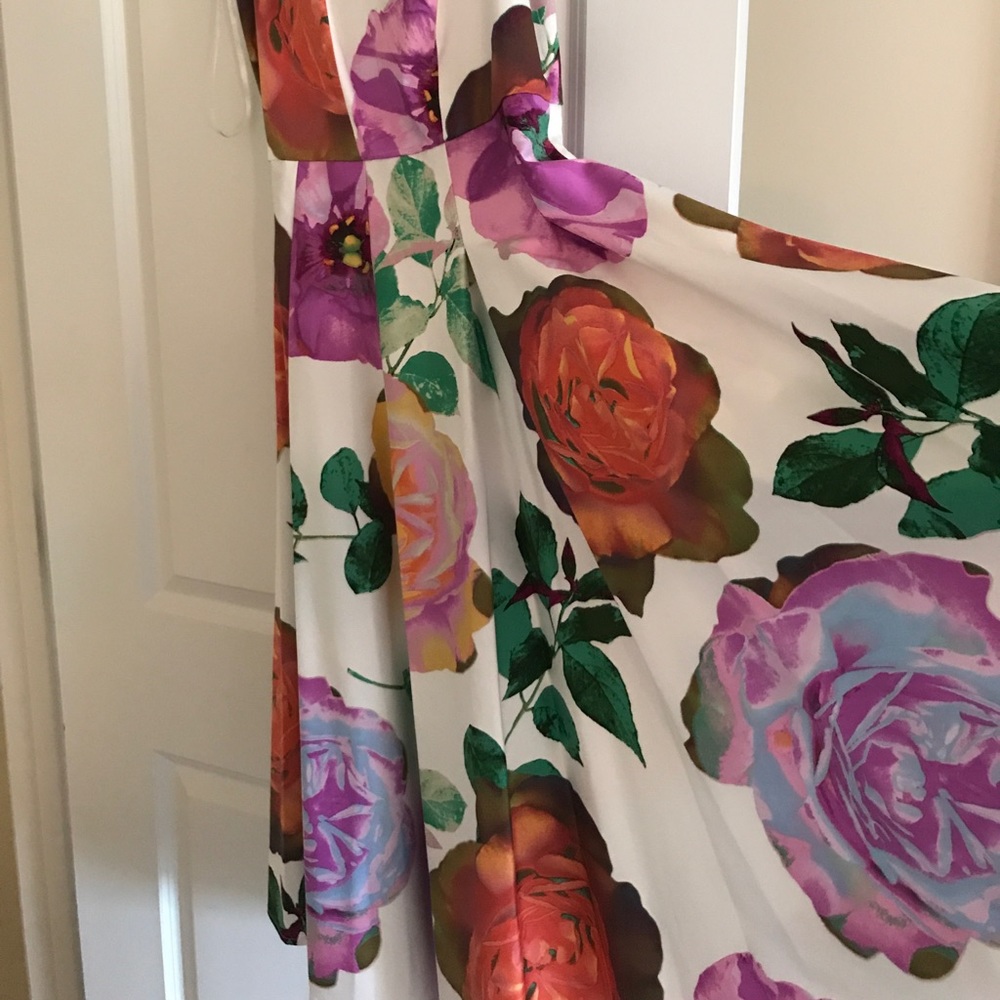 Calvin Klein Floral Dress - Gem Calvin Klein Floral Dress - Gem